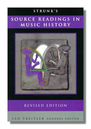 Source Readings in Music History from Classical Antiquity Through the Romantic Era