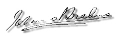 Brahms' signature