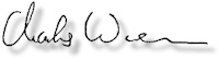 Charles Wuorinen's signature
