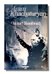 Cover of Aram Khachaturian by Dr. Victor Yuzefovich