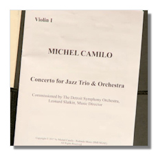 Camilo's Concerto for Jazz Trio