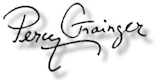 Grainger's signature