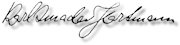 Hartmann's signature