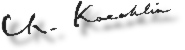 Koechlin's signature