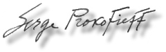 Prokofieff's signature