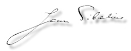 Sibelius' signature