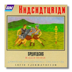 ALGIS ZHURAITIS: khachaturian: spartacus COLUMBIA 12 LP 33 RPM Sealed