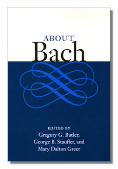 About Bach by Butler/Stauffer/Greer
