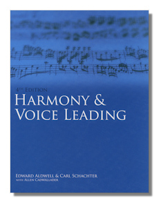 Harmony & Voice Leading by Aldwell, Schachter & Cadwallader