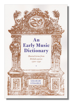 Musical Terms from British Sources by Strahle