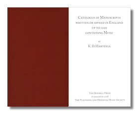Catalogue of Manuscripts by Hartzell