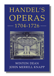 Handel's Operas, 1704-1726