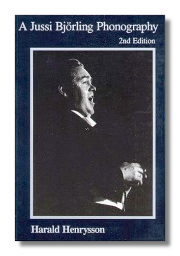 A Jussi Björling Phonography, 2<sup>nd</sup> Ed