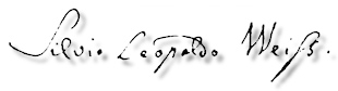 signed, Silvius Leopoldus Weiss
