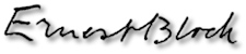 Bloch's signature