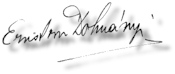 Dohnányi's signature
