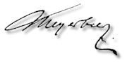 Meyerbeer's signature