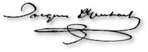 Offenbach's signature