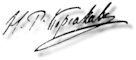 Rimsky-Korsakoff's signature