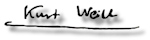 Weill's signature